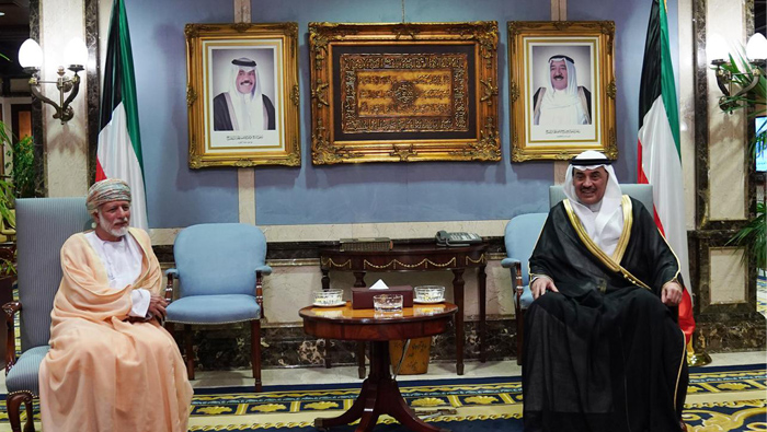 His Majesty Sultan sends message  to Kuwait Emir