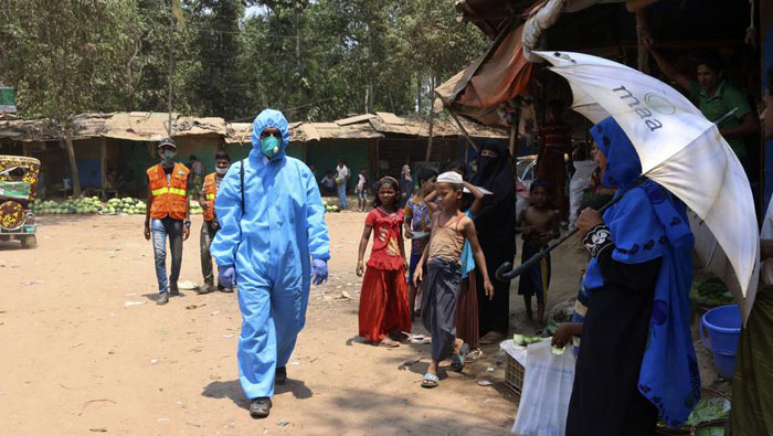 Coronavirus reaches largest refugee camp in the world
