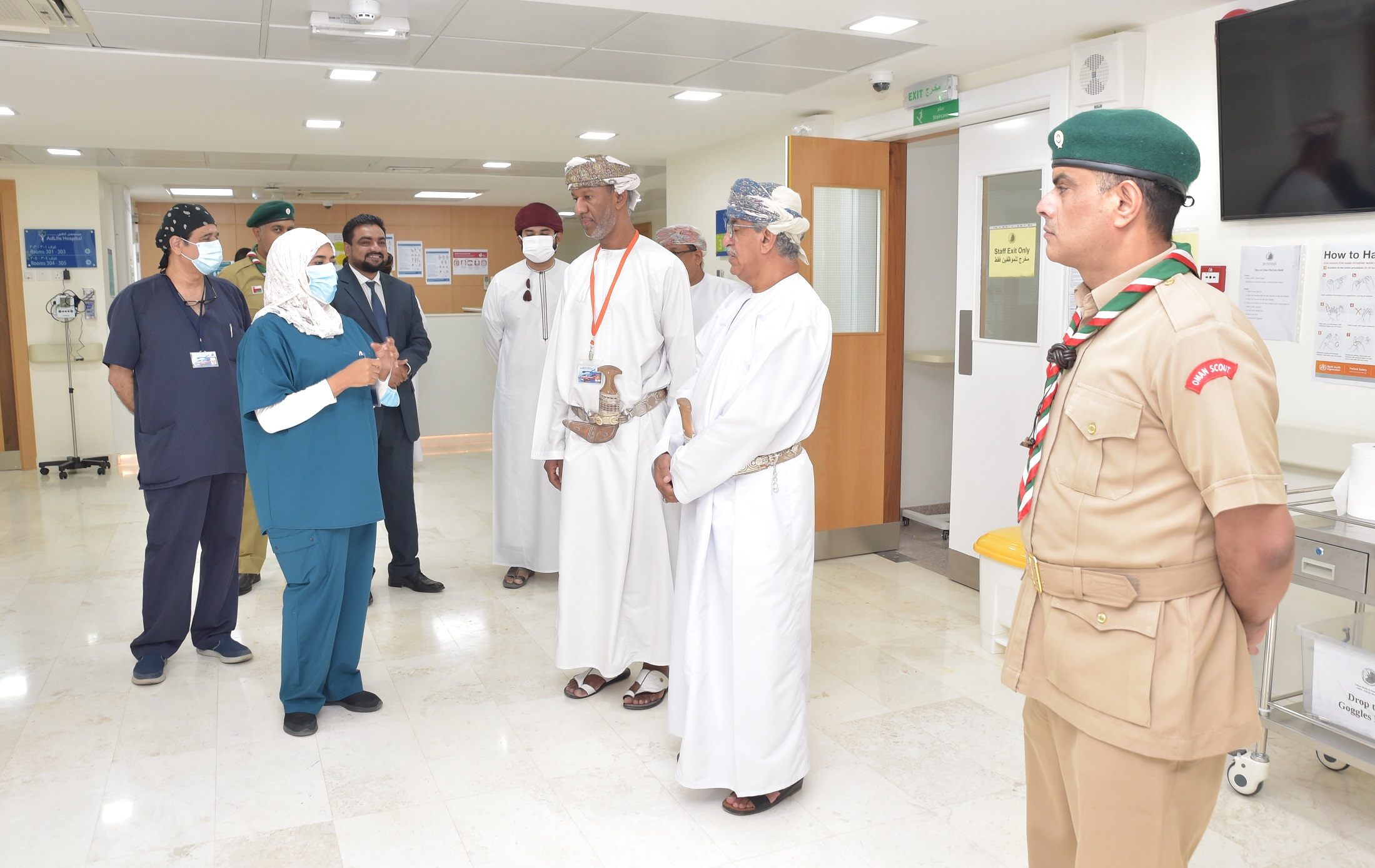 Temporary OMA Hospital for COVID-19 opens in Oman