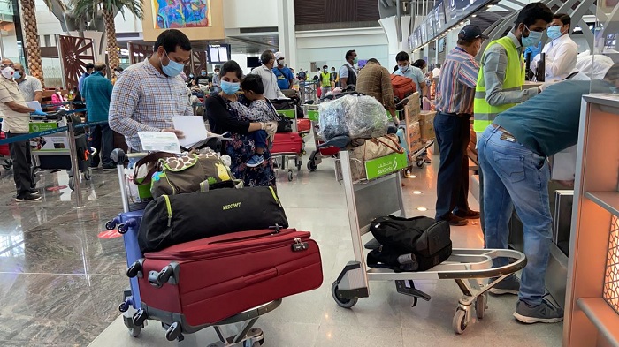 Over 500 return to India on 3 more flights from Oman