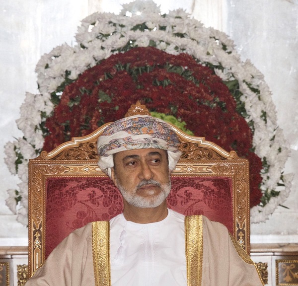 جلالة السلطان المعظم يتلقى برقية تهنئة من رئيس مجلس الدولة بمناسبة عيد الفطر