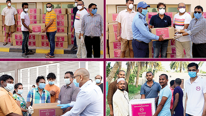 Malabar Gold distributes food kits across GCC & Far East