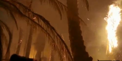 الدفاع المدني يسيطر على حريق مزرعة في ولاية ضنك