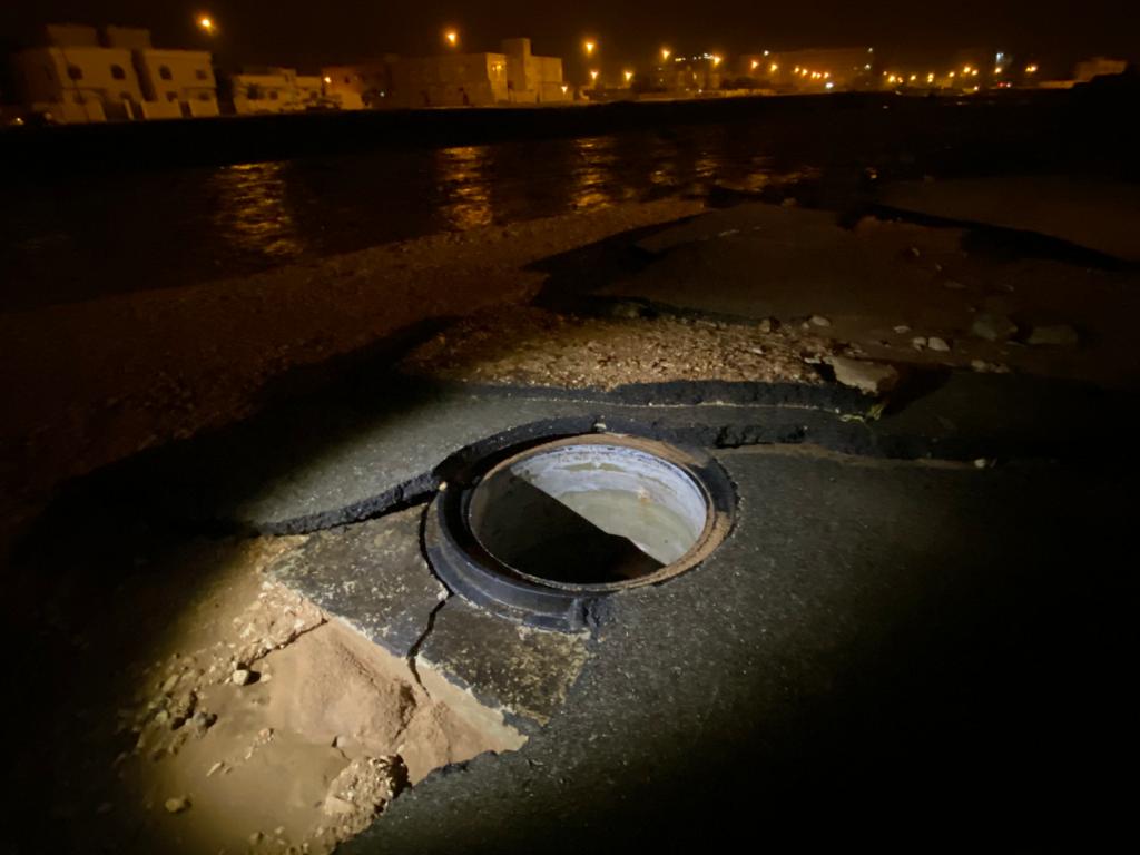 Open sewage pits can pose danger during tropical situation in Oman