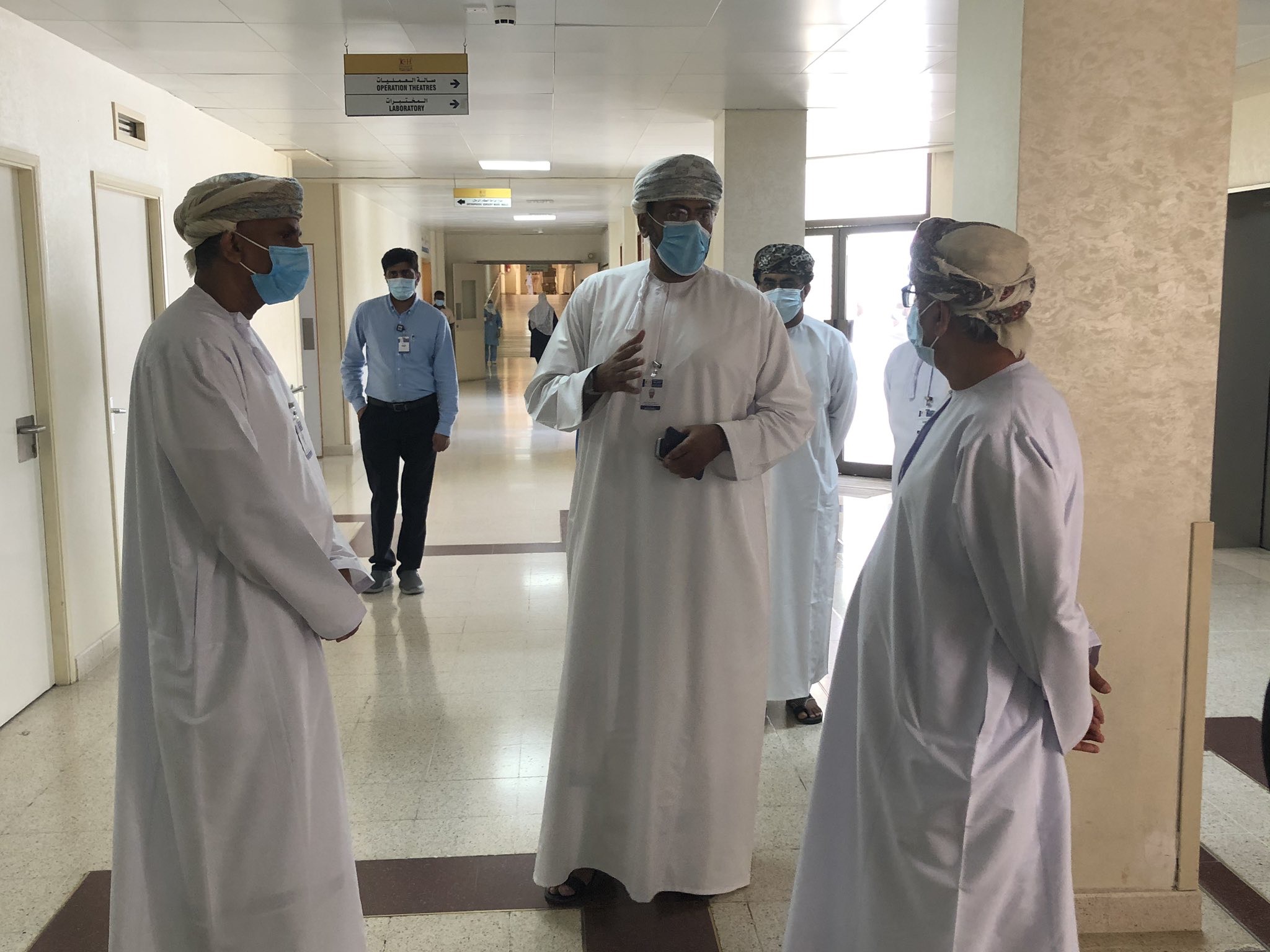 Health minister reviews preventive measures in Khoula Hospital