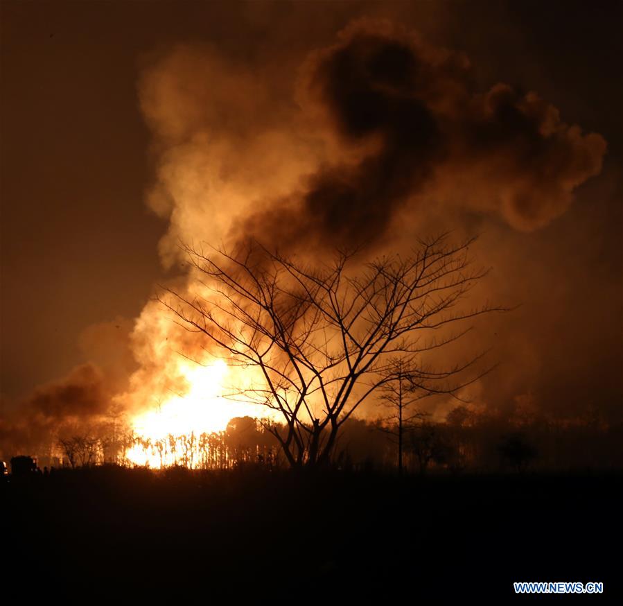 2 firefighters found dead near oil well blaze in India's Assam