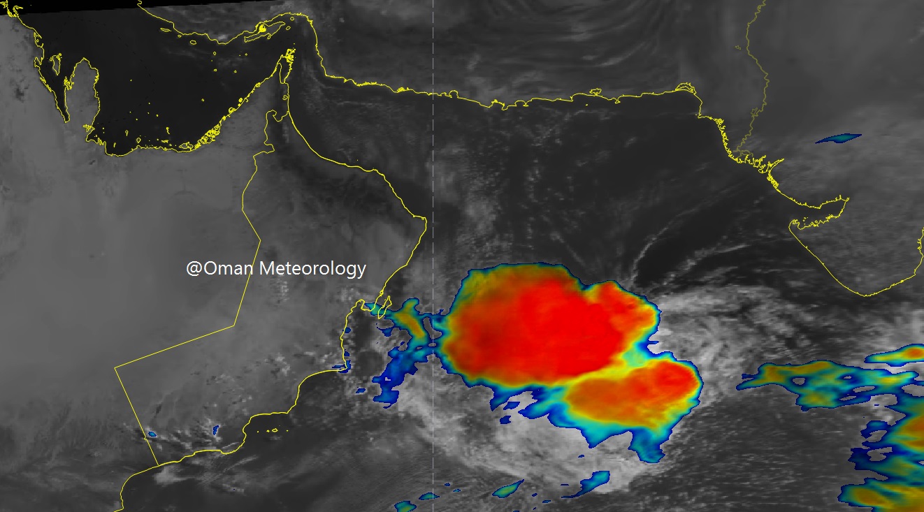 Chances of rain in parts of Oman