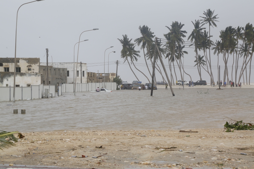 Rainfall amounts in Oman exceed 2018 cyclone Mekunu