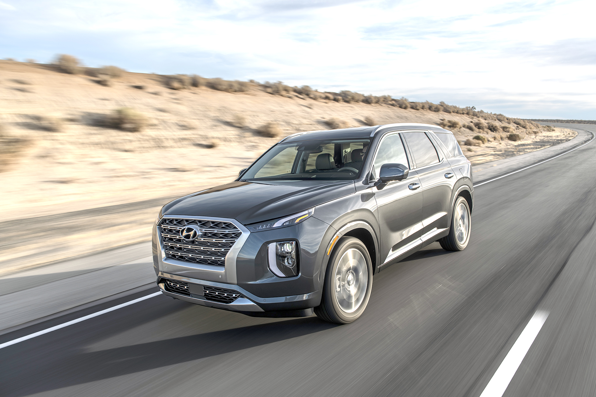 هيونداي باليسيد تحصل على 5 نجوم للسلامة