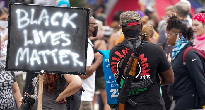Deadly shooting at Black Lives Matter protest in US