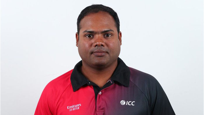 Youngest umpire on Emirates ICC Elite Panel of Umpires