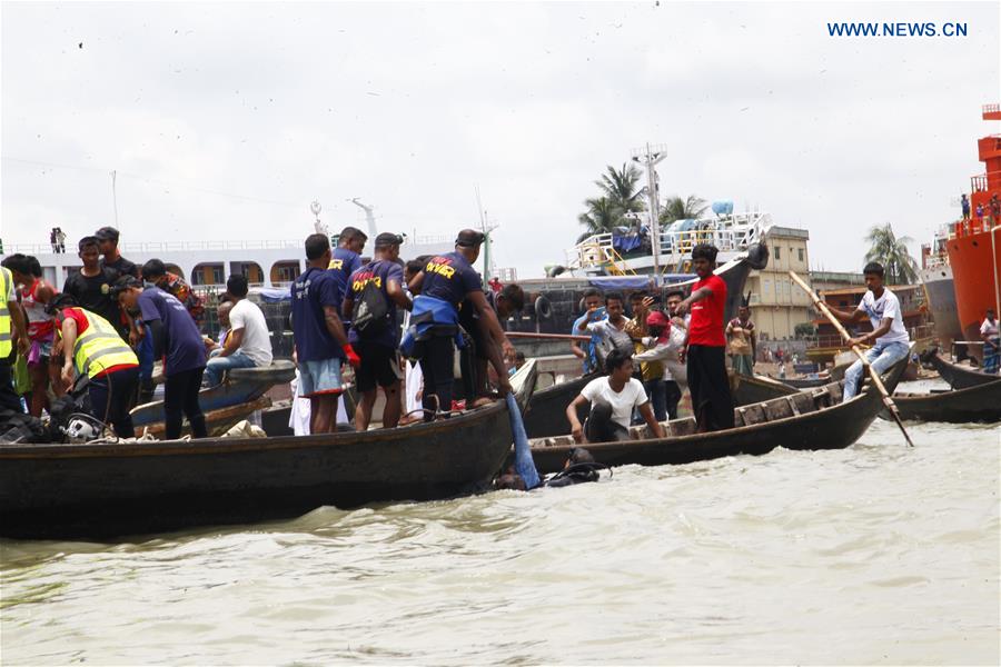 At least 30 killed after ferry capsizes in Bangladesh capital