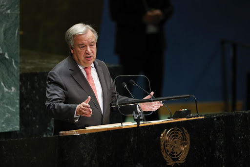 UN chief asks entire world to change course on environment