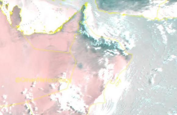 Chances of rain over parts of Oman