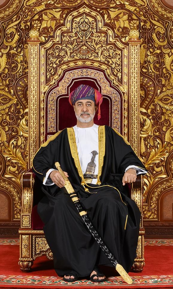 جلالة السلطان يبعث برقية تهنئة إلى ملك الأردن