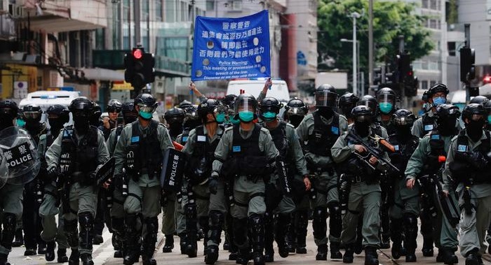 Hong Kong police make first arrests under new security law