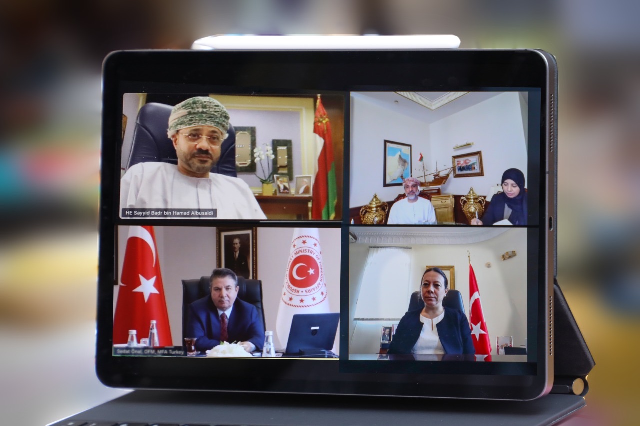 Foreign Ministry’s Secretary-General holds virtual meeting with Turkish Deputy FM