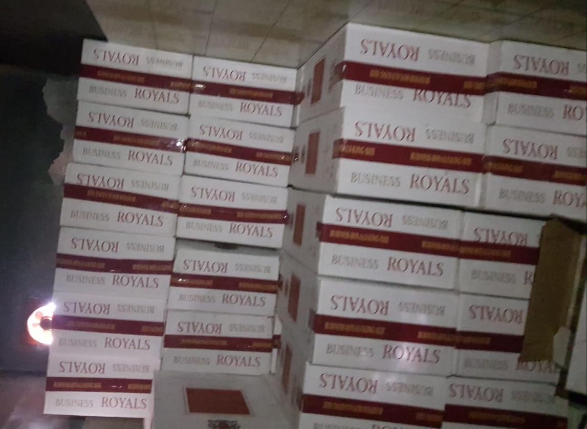Illegal cigarette storage site raided in Oman