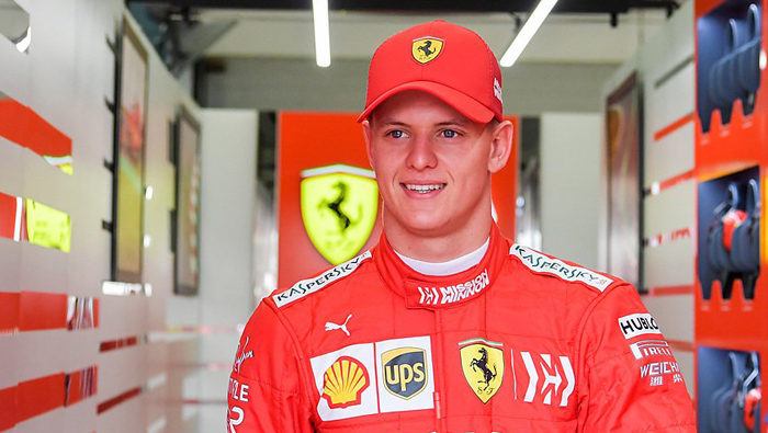 Schumacher's son wants to take part in Formula One events