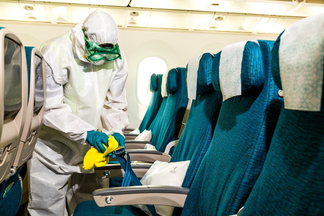 In pictures: Oman Air planes sterilized periodically