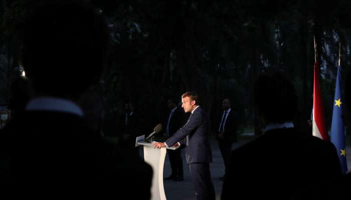 ماكرون في افتتاح مؤتمر المانحين: دورنا أن نكون بجانب الشعب اللبناني