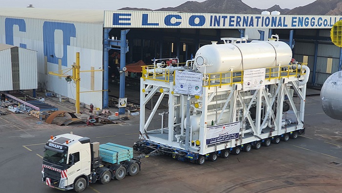 ELCO International Engineering Co manufactures condensate stabilization unit – Made in Oman