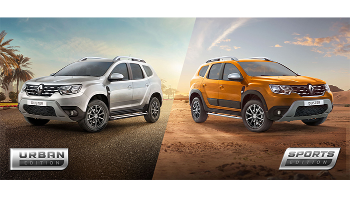 Renault Duster’s ‘Urban’ and ‘Sports’ editions designed to make a statement