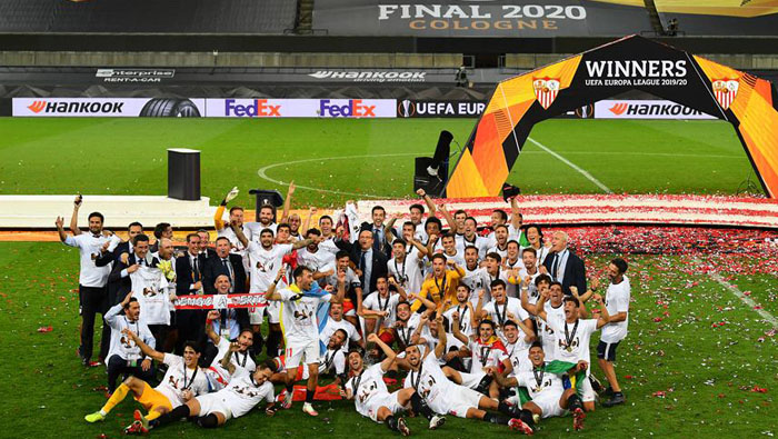 Sevilla win sixth Europa League title