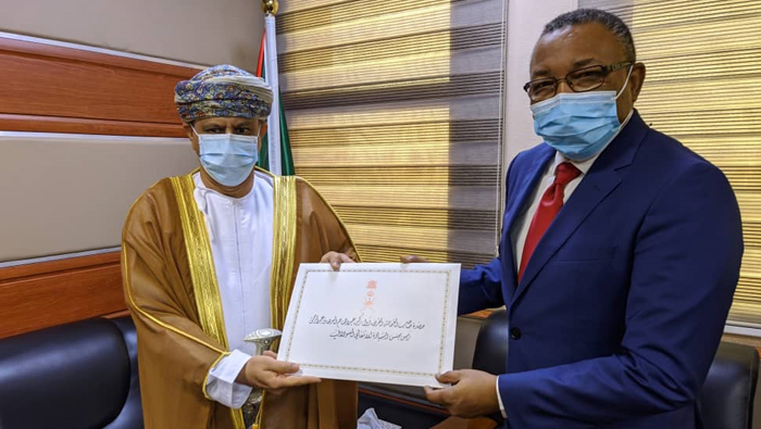 Oman's ambassador to Sudan presents credentials