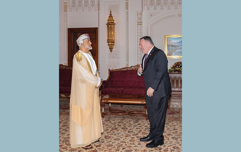 Mike Pompeo praises the Omani people for being warm and generous