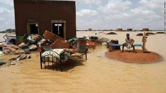 مصرع 5 أشخاص وآلاف المنازل تدمرت جرَّاء السيول في الخرطوم