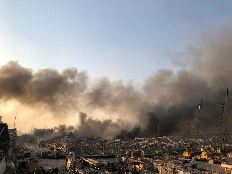 انفجار بيروت يطال "بيت الوسط" مقر إقامة سعد الحريري