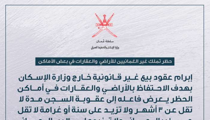ما هي عقوبة إبرام عقود غير قانونية في أماكن الحظر للإحتفاظ بالأراضي والعقارات؟