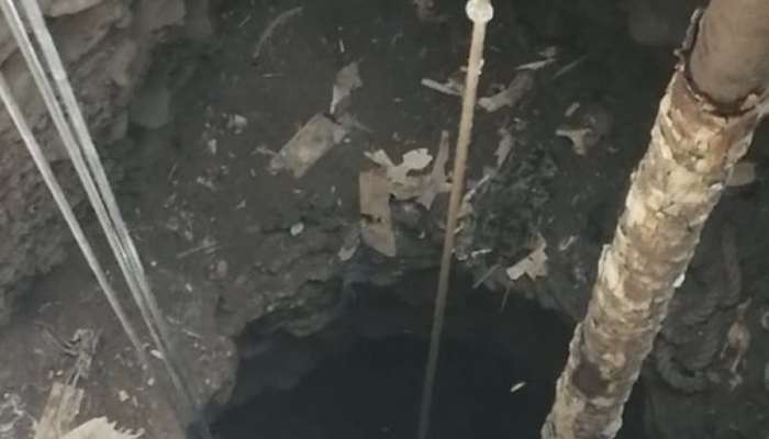 الدفاع المدني يتعامل مع بلاغ سقوط حصان في بئر بالمضيبي