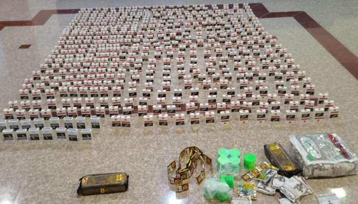 Four arrested for possessing large quantities of cigarettes, chewing tobacco
