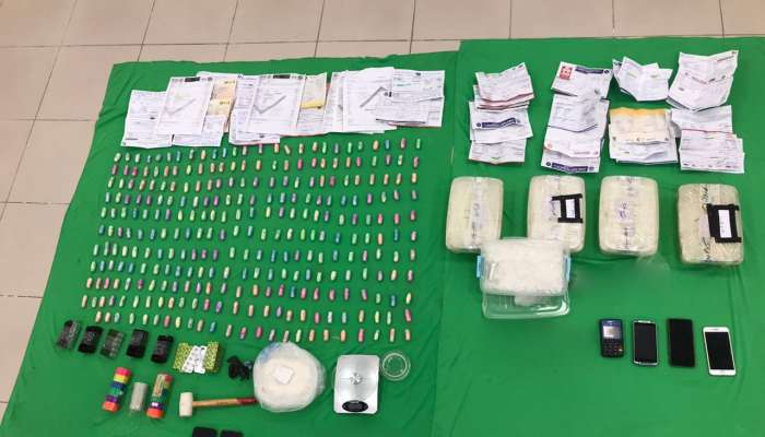 Two people arrested for smuggling, possession of drugs
