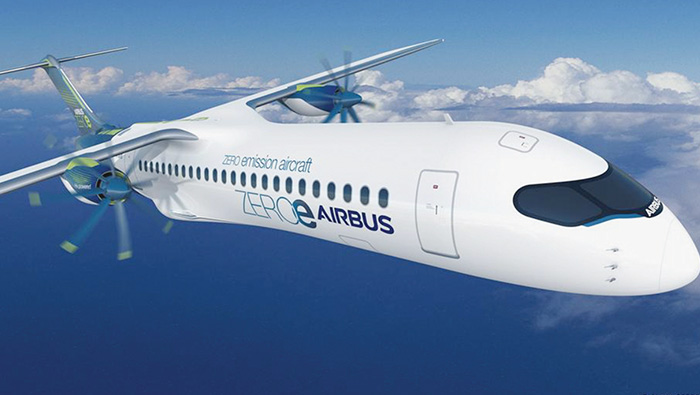 Airbus unveils hydrogen-powered aircraft for ‘zero-emission’ flight