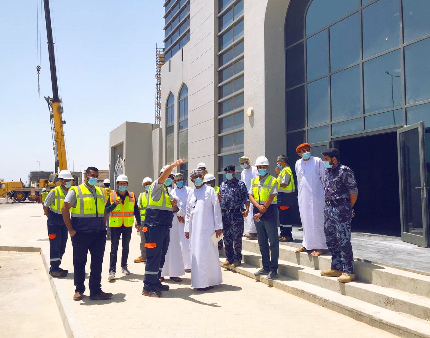 المكلف بتسيير أعمال المنطقة الاقتصادية بالدقم: الأعمال الإنشائية في مبنى الجمارك أوشكت على الانتهاء