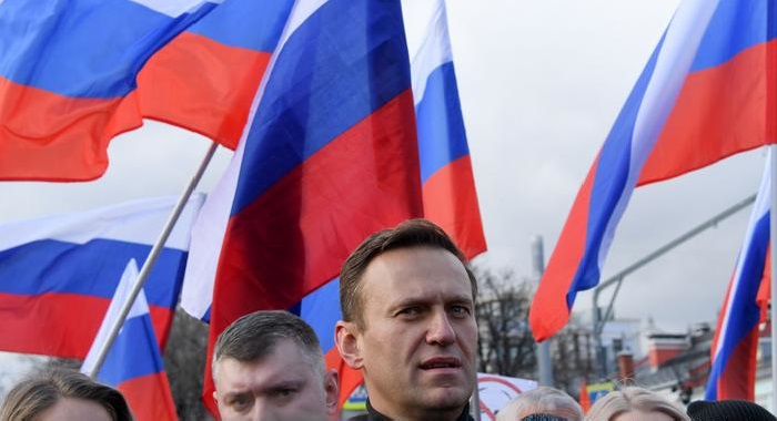 Russia hits out at 'hysteria' over Alexei Navalny
