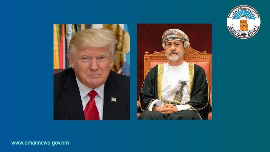 HM receives call from US President