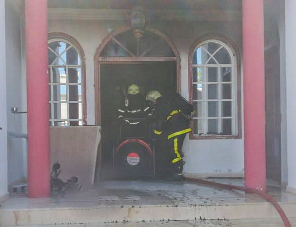 Fire breaks out in a house in Wilayat Seeb