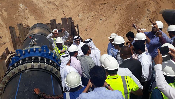 Utico achieves 2.98m3/KWH for a Large SWRO in the region, the lowest in the Middle East