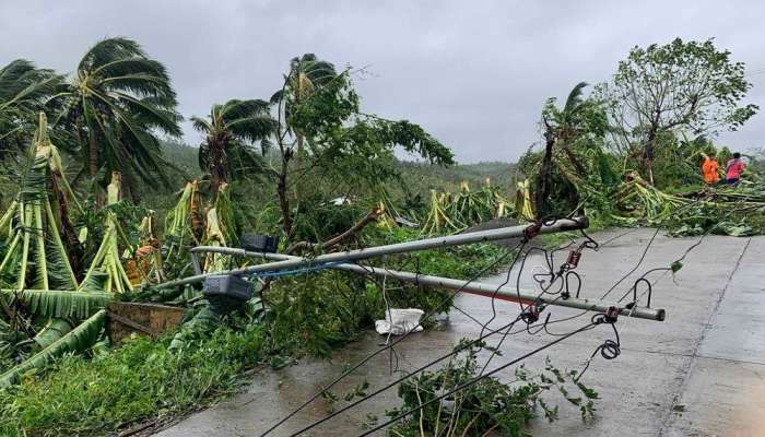 الإعصار "مولاف" يضرب الفلبين ويخلف قتيلين و12 مفقودا