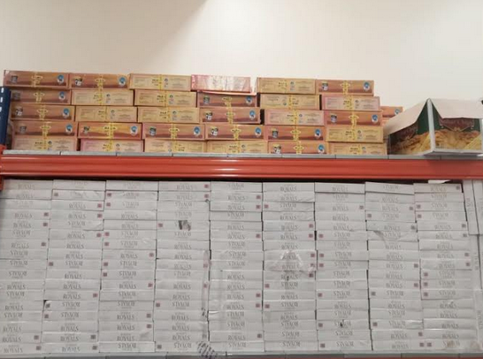 1500 boxes of cigarettes seized in Oman