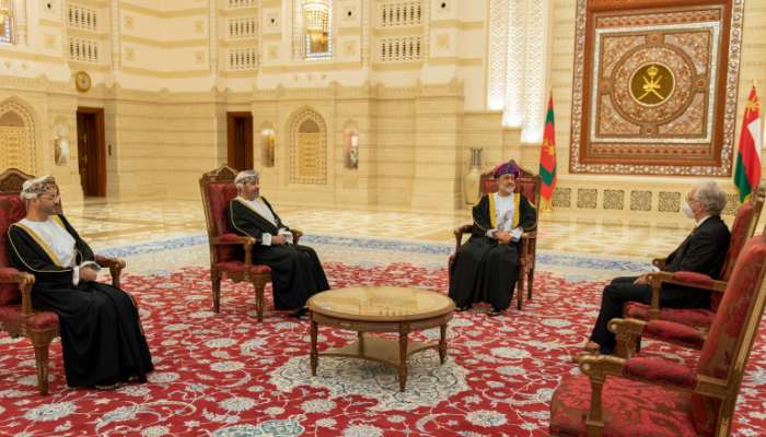 HM The Sultan receives Ambassadors' credentials