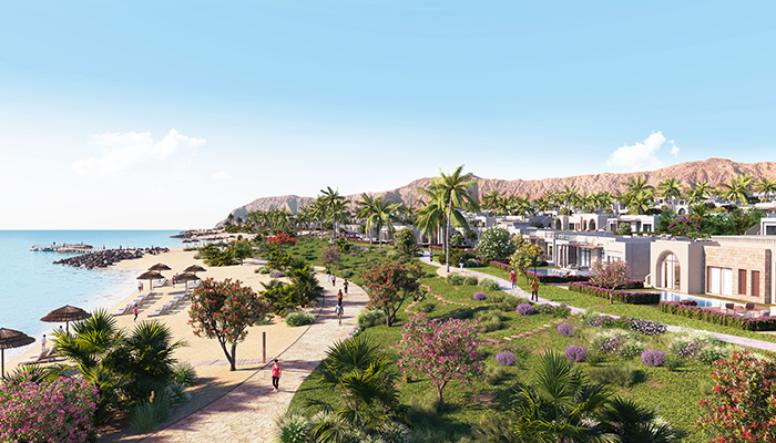 Jebel Sifah’s The Beachfront is well underway