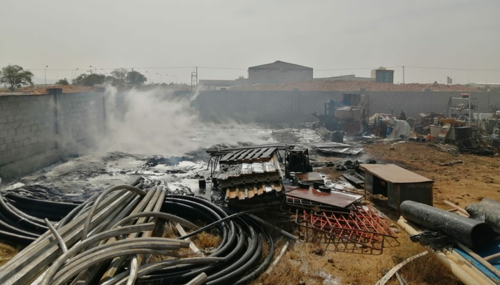 Fire at industrial area in Oman brought under control