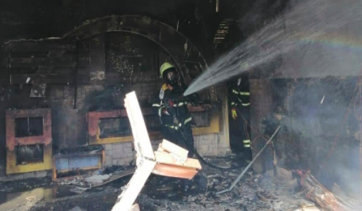 Fire breaks out in a house in Muscat Governorate