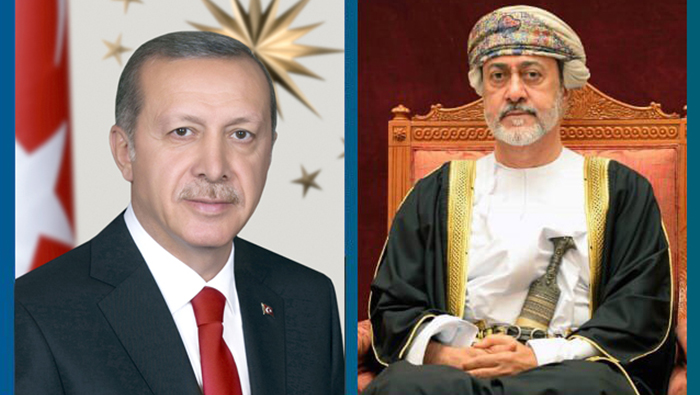 His Majesty receives thanks cable from President of Turkey