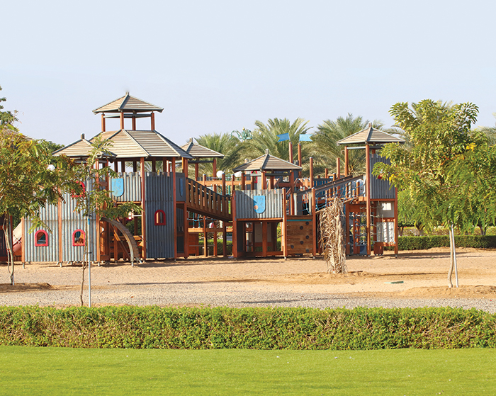 Visit Al Sahwa Public Garden for a breath of fresh air